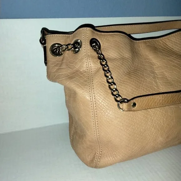 MICHAEL Michael Kors Tan Pebbled Leather Shoulder Bag - Picture 7 of 12